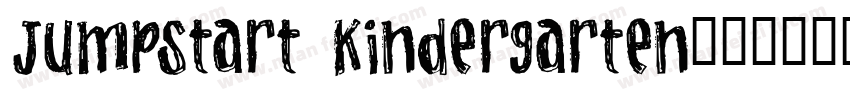 Jumpstart kindergarten字体转换